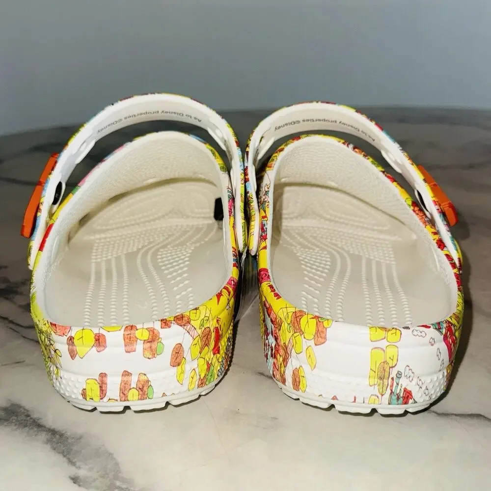 NEW Walt Disney World Map CROCS Vault 50th Anniversary Mens 8 Womens 10 NWT RARE